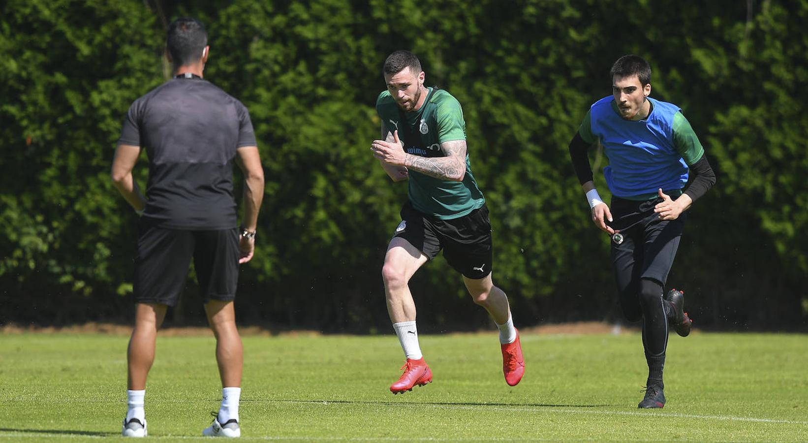 Fotos: Entrenamiento de Racing este martes