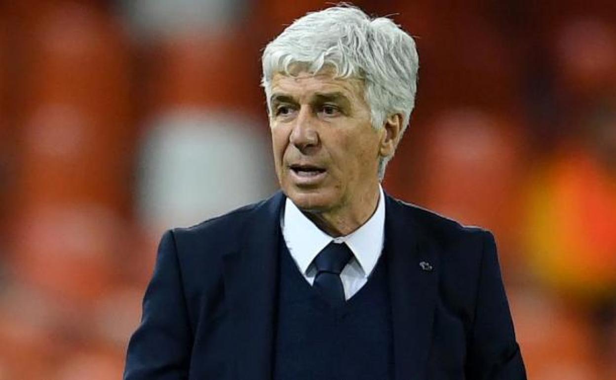 Gian Piero Gasperini, entrenador del Atalanta. 