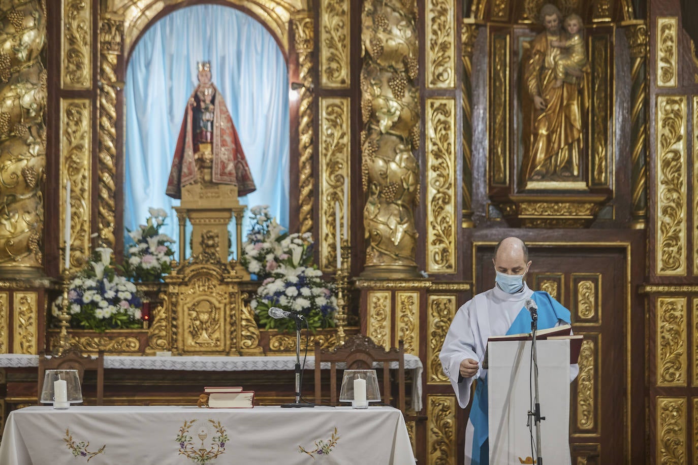 Una celebración distinta de la patrona de Santander.