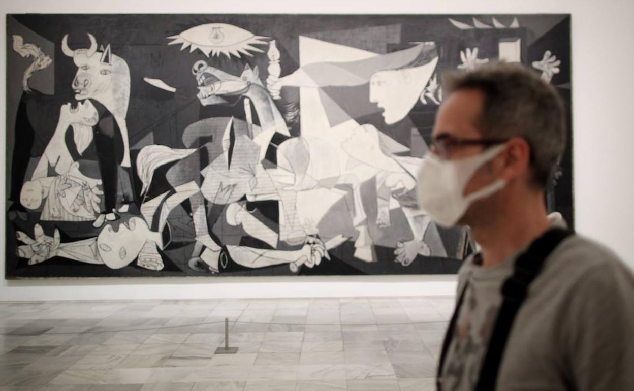 La sala 206 del Museo Reina Sofía, la casa del 'Guernica', que podrá visitarse ya este fin de semana. 