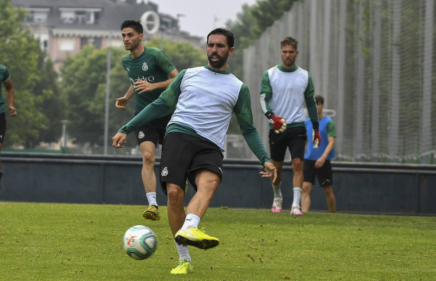 Fotos: Último entrenamiento del Racing