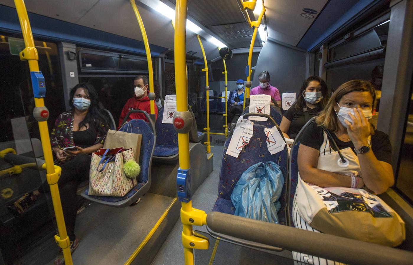 Fotos: Cuando llueve, los espacios se quedan pequeños