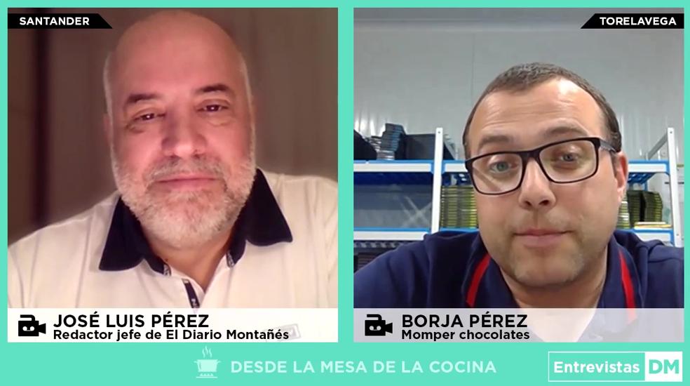 Borja Pérez: «Tratamos de posicionar al chocolate como aperitivo, por eso lo hacemos con anchoa»