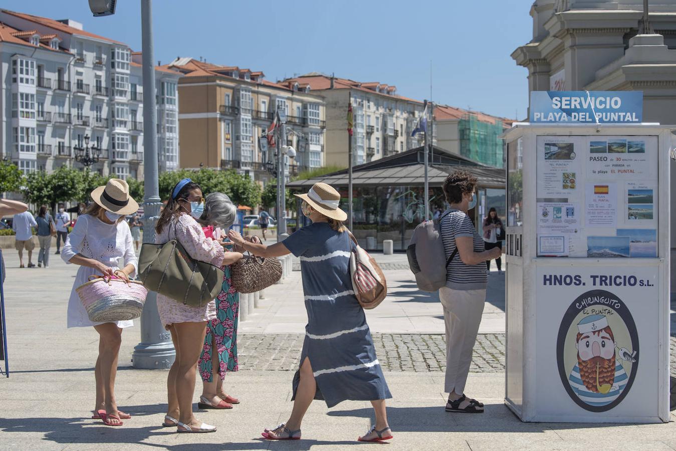 El buen tiempo animó a santanderinos y visitantes en el primer sábado fuera del estado de alarma.