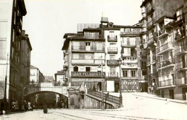 Así eran el tercer puente y sus inmediaciones, muy cambiadas para construir el cuarto.