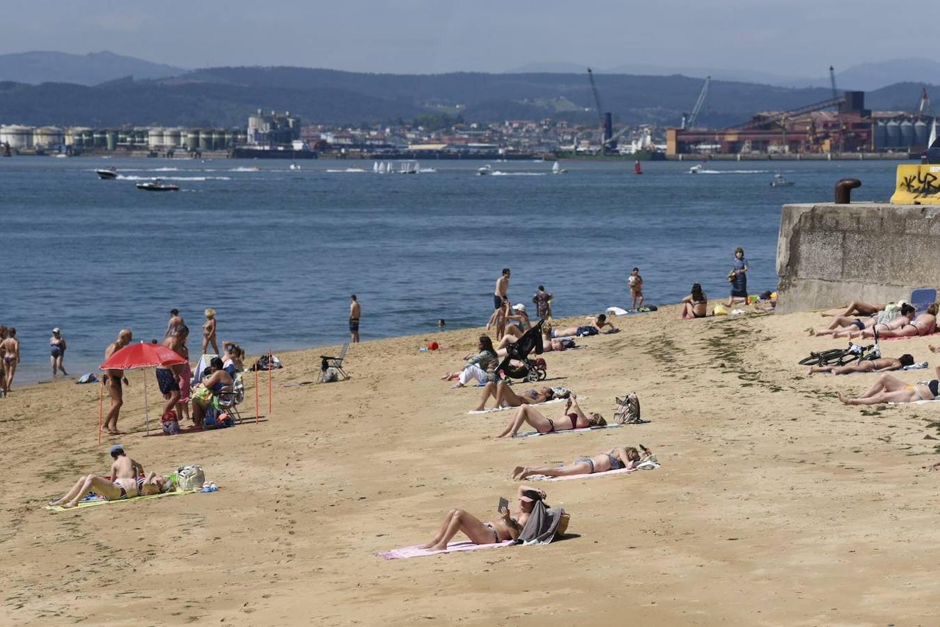 Fotos: Domingo al sol en la vuelta a la normalidad