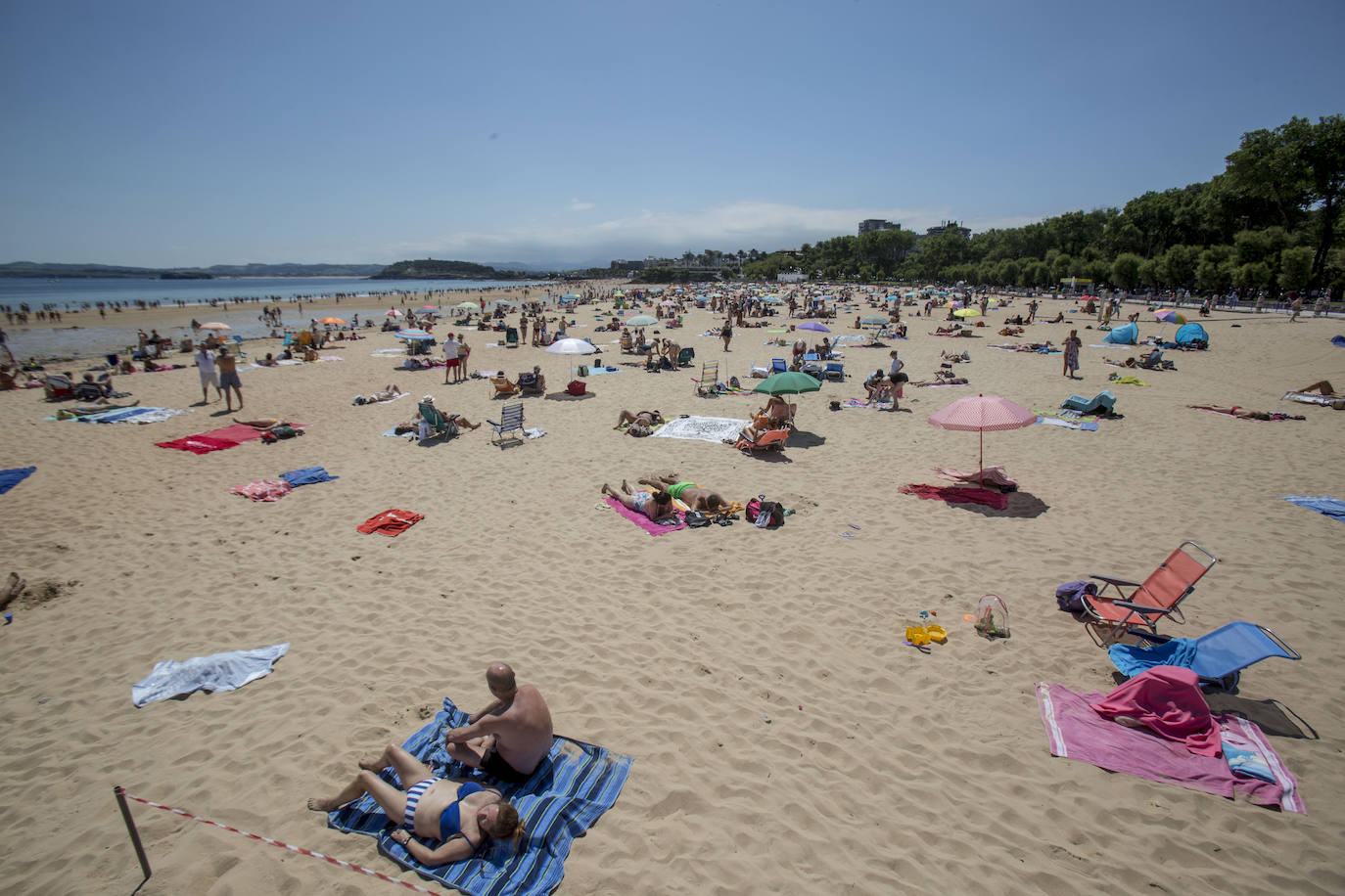 Fotos: Primer domingo de la &#039;nueva normalidad&#039; en Santander