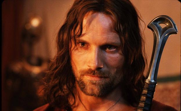 Viggo Mortensen como el rey Aragorn en la trilogía de 'El Señor de los Anillos' de Peter Jackson.