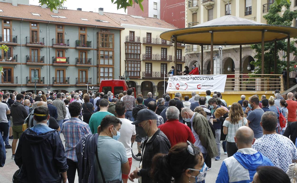 Concentración el pasdo 19 de junio 