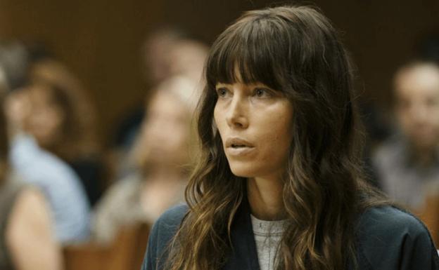 La actriz Jessica Biel en 'The Sinner'.