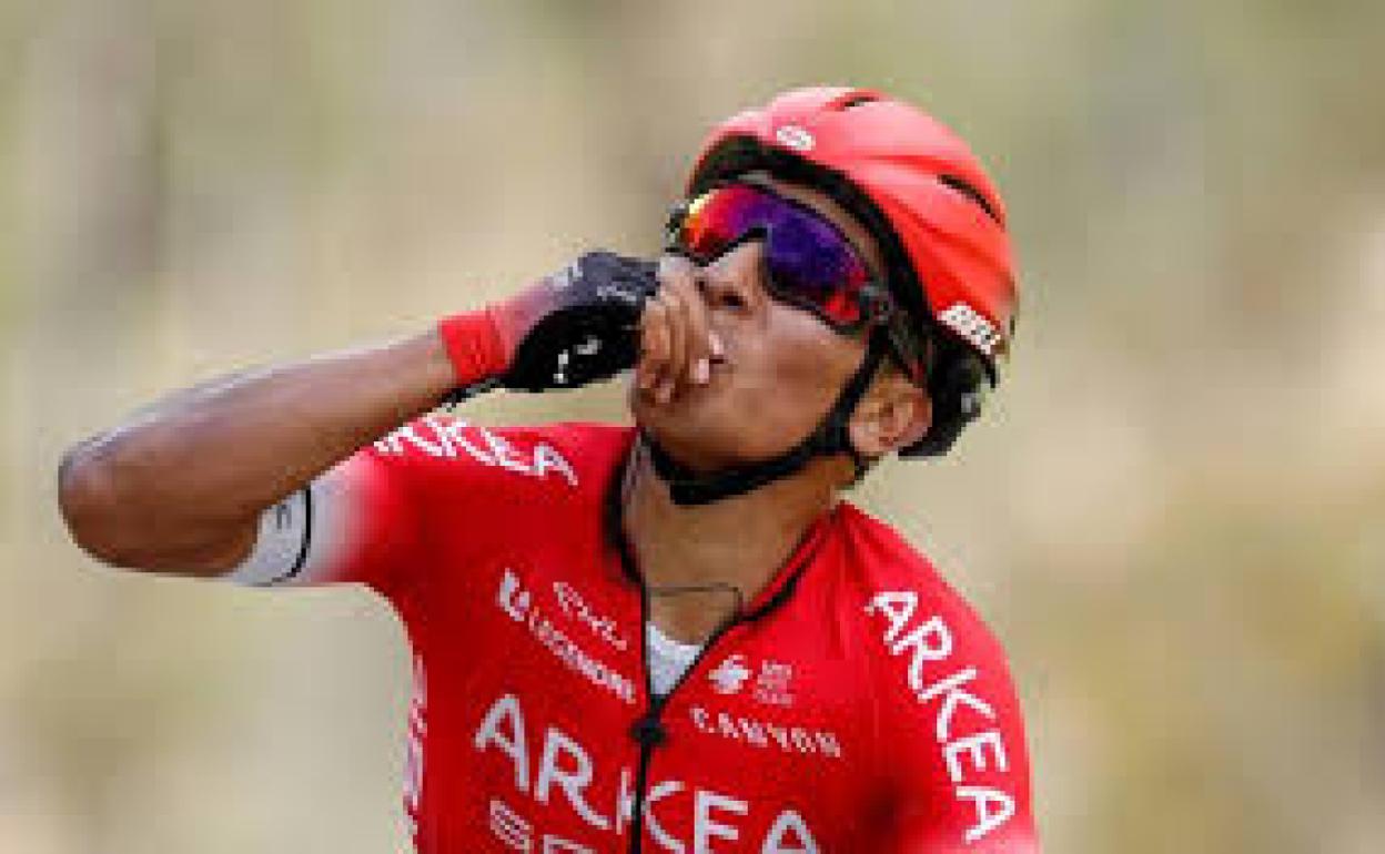 El corredor colombiano Nairo Quintana. 