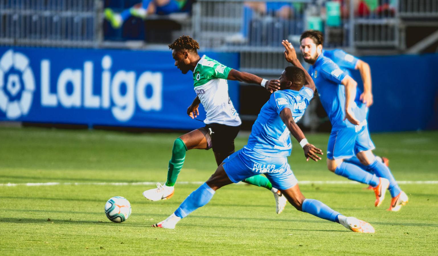 El Racing perdió en el estadio Fernando Torres ante el Fuenlabrada.