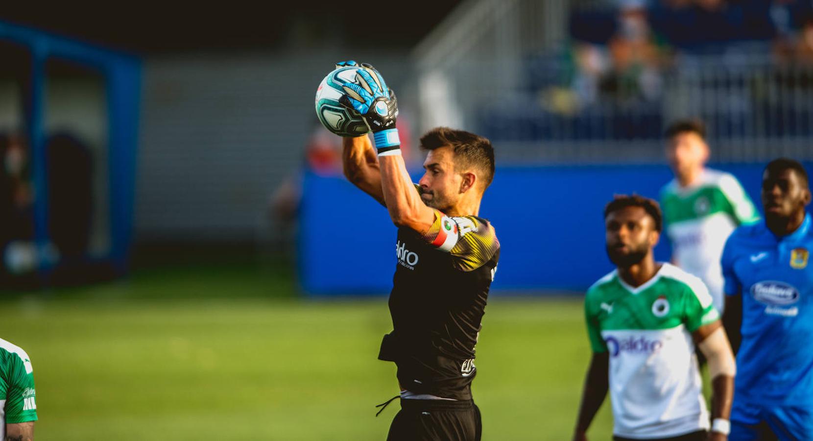 El Racing perdió en el estadio Fernando Torres ante el Fuenlabrada.