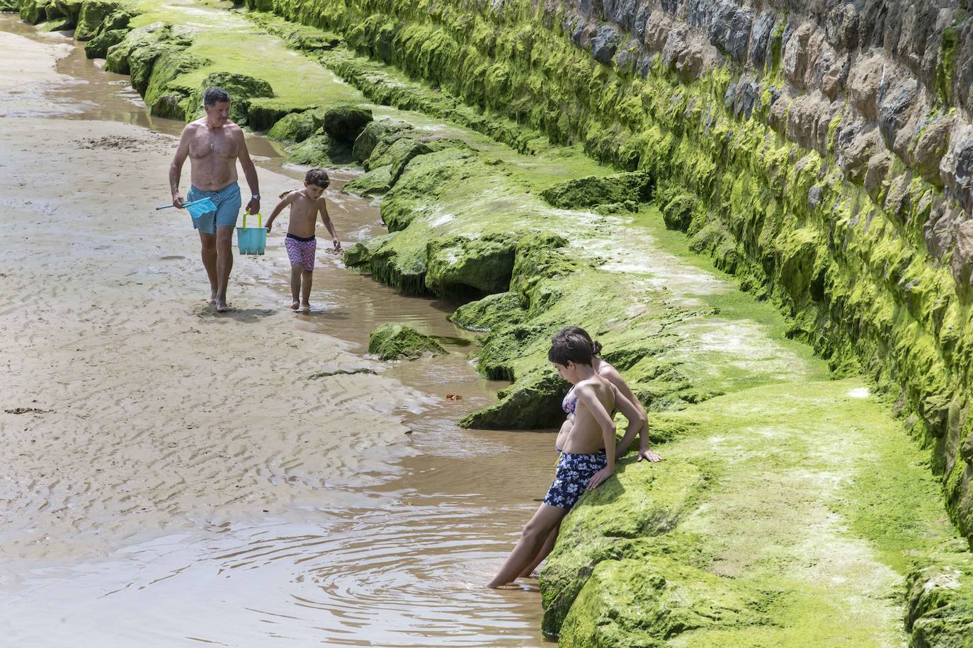 Fotos: Las playas de Santander: sin arena, peligrosas y en riesgo de desaparición