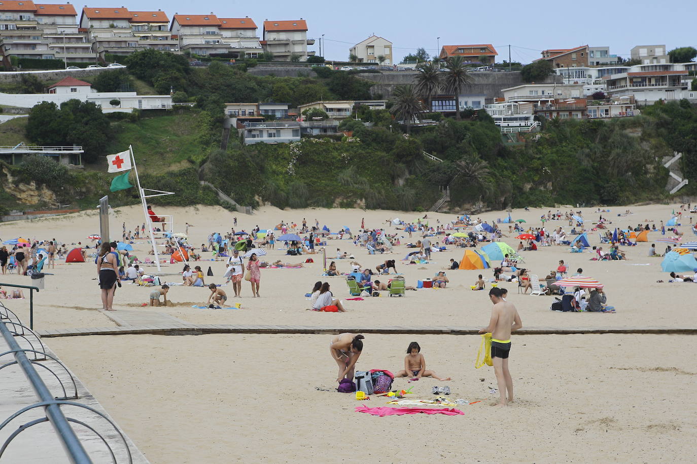 Fotos: Las playas de Cantabria este sábado