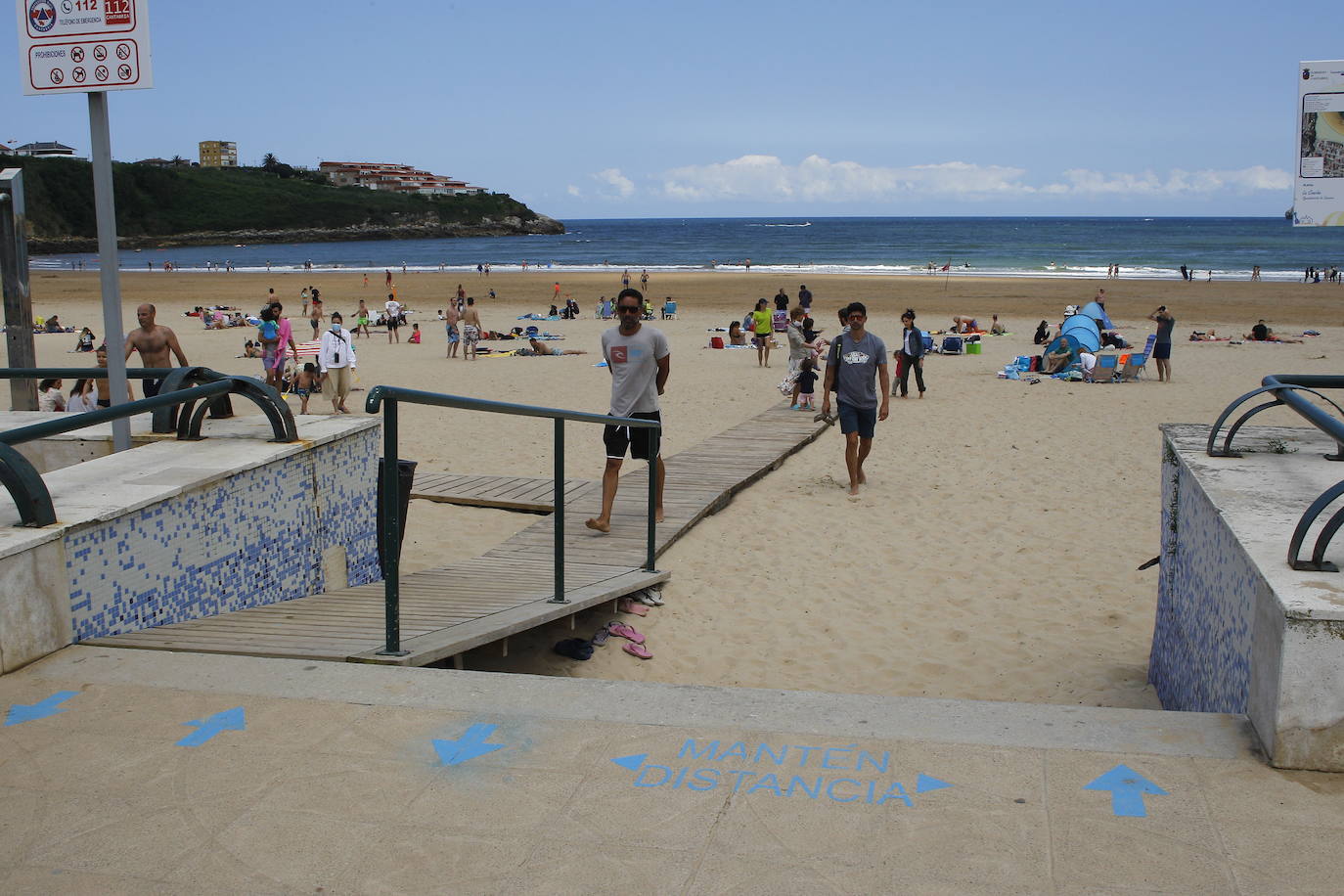 Fotos: Las playas de Cantabria este sábado