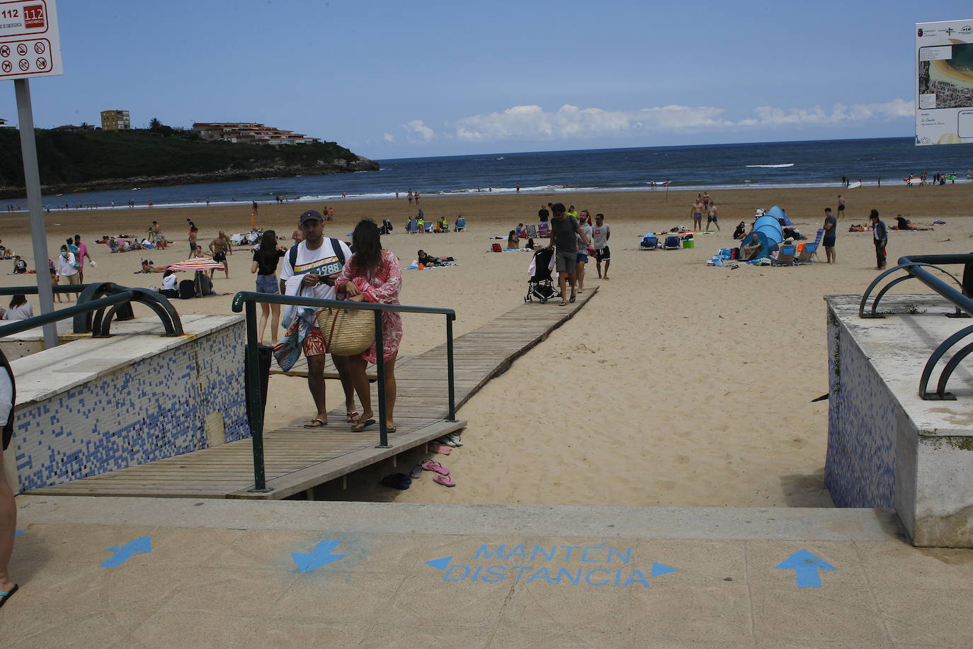 Fotos: Las playas de Cantabria este sábado