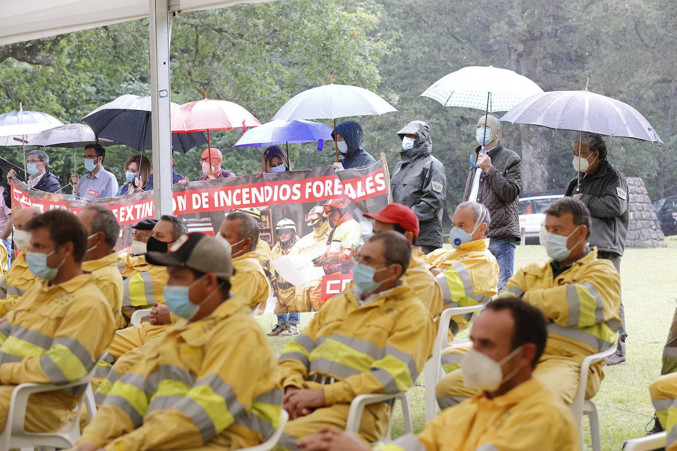 Fotos: Homenaje a los forestales