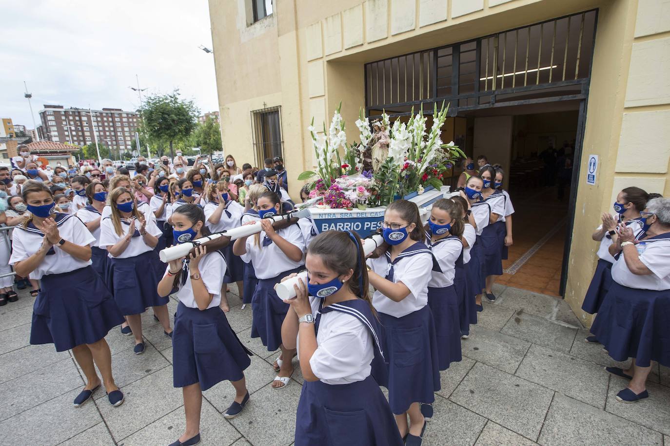 Fotos: La patrona del barrio