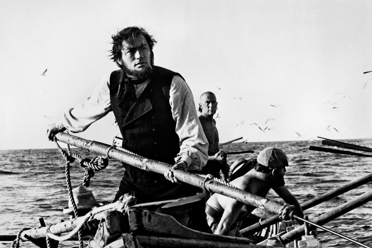 Moby Dick.' (Moby Dick, 1956) 109'. Director: John Houston. Intérpretes: Gregory Peck, Richard Basehart.