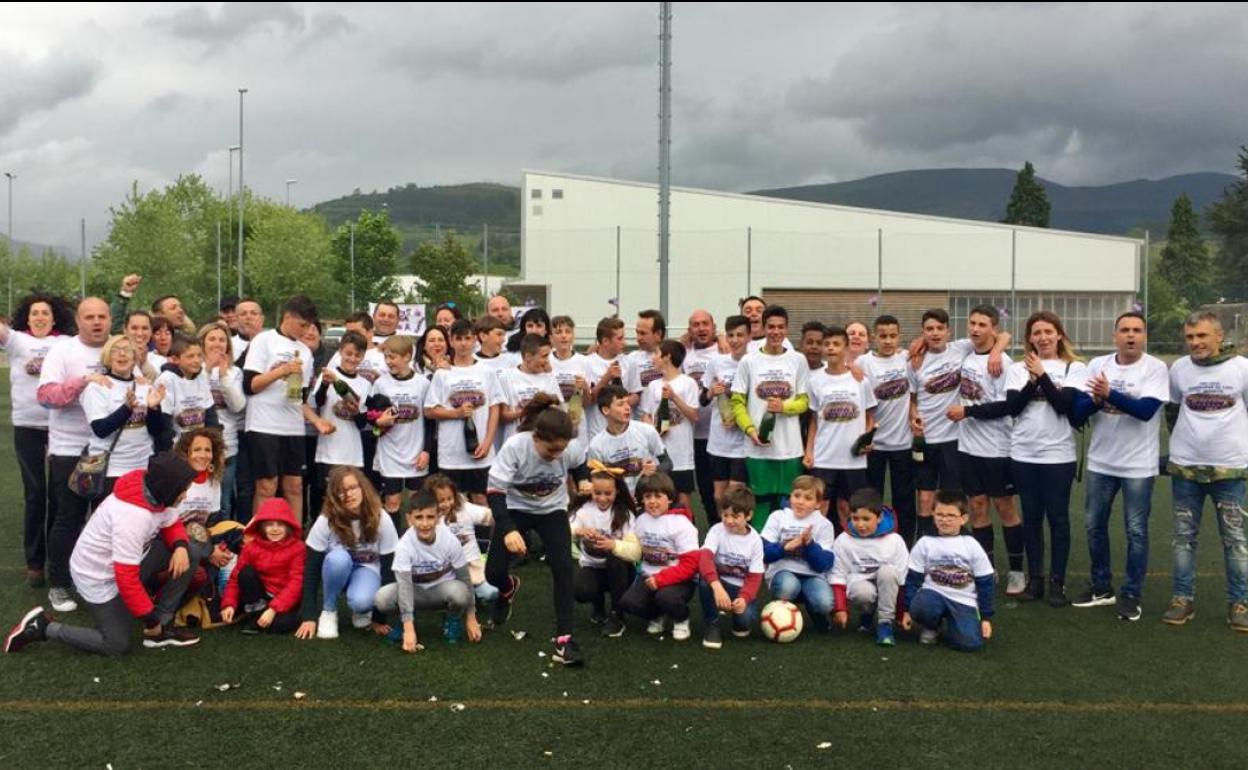 Un equipo de Los Corrales en la UEFA