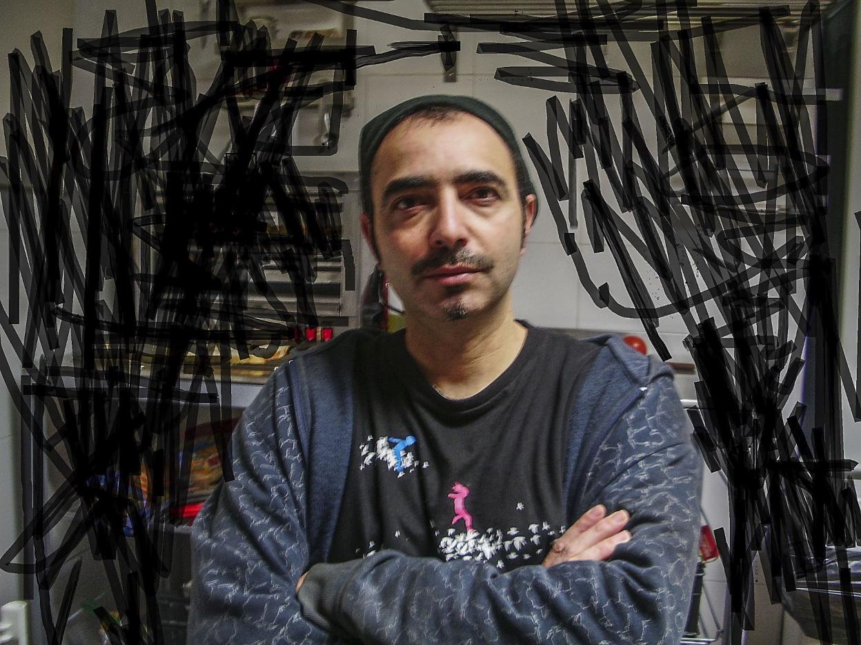 Las miradas de Pedro Sáez desde el interior de la pandemia se plasmaron en un lúcido diario. 