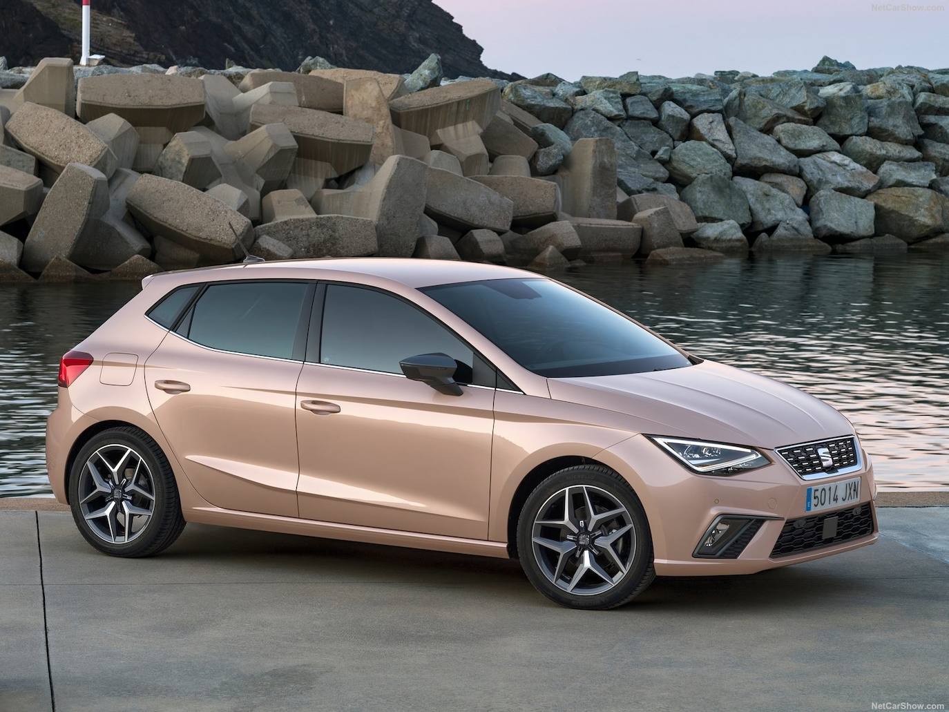 Boceto del Seat Ibiza 