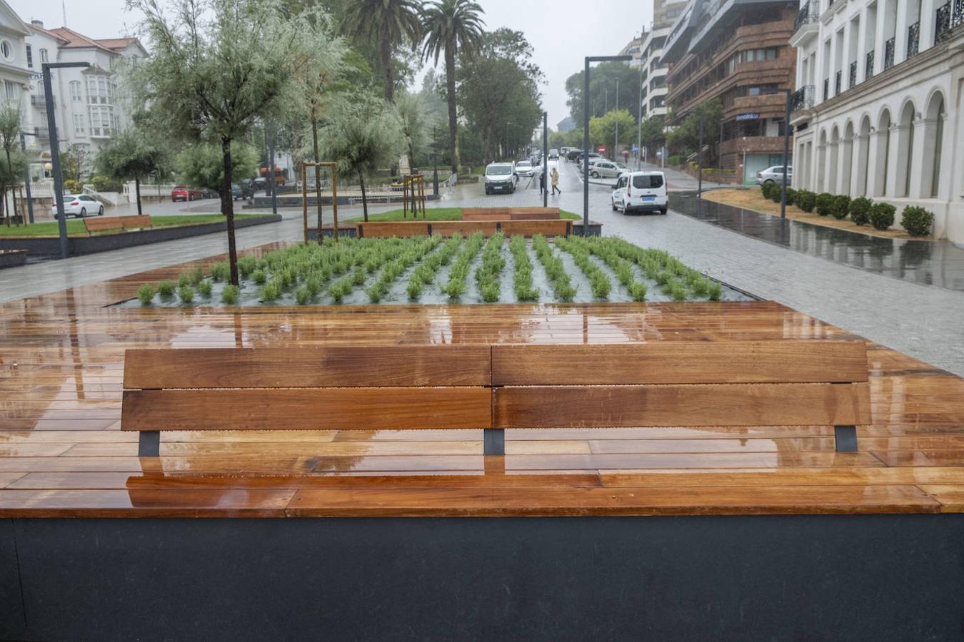 Fotos: Así va la reforma de la Plaza de Italia