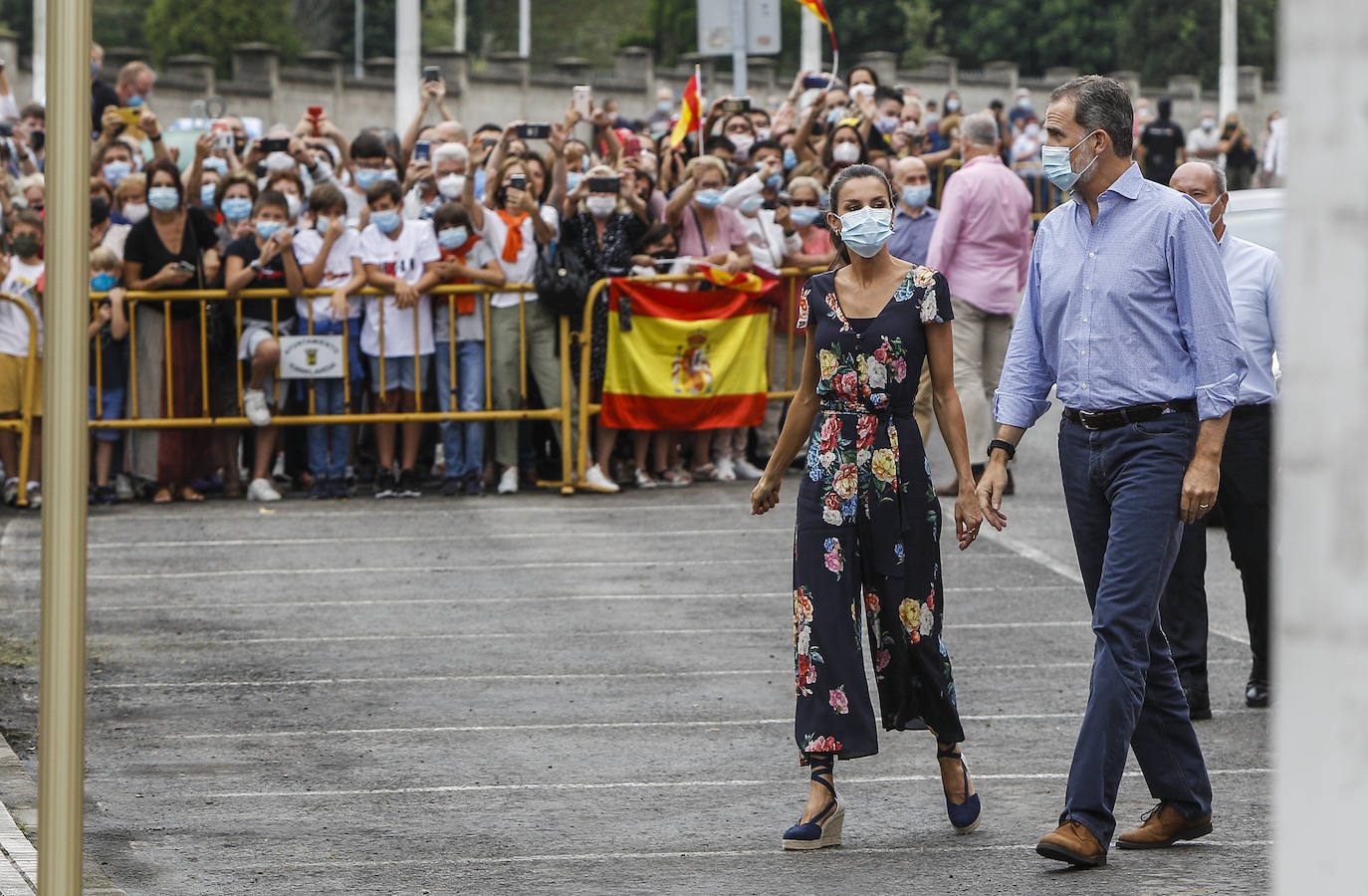 Fotos: Así ha sido la visita de los Reyes de España al Mercado de Ganados de Torrelavega