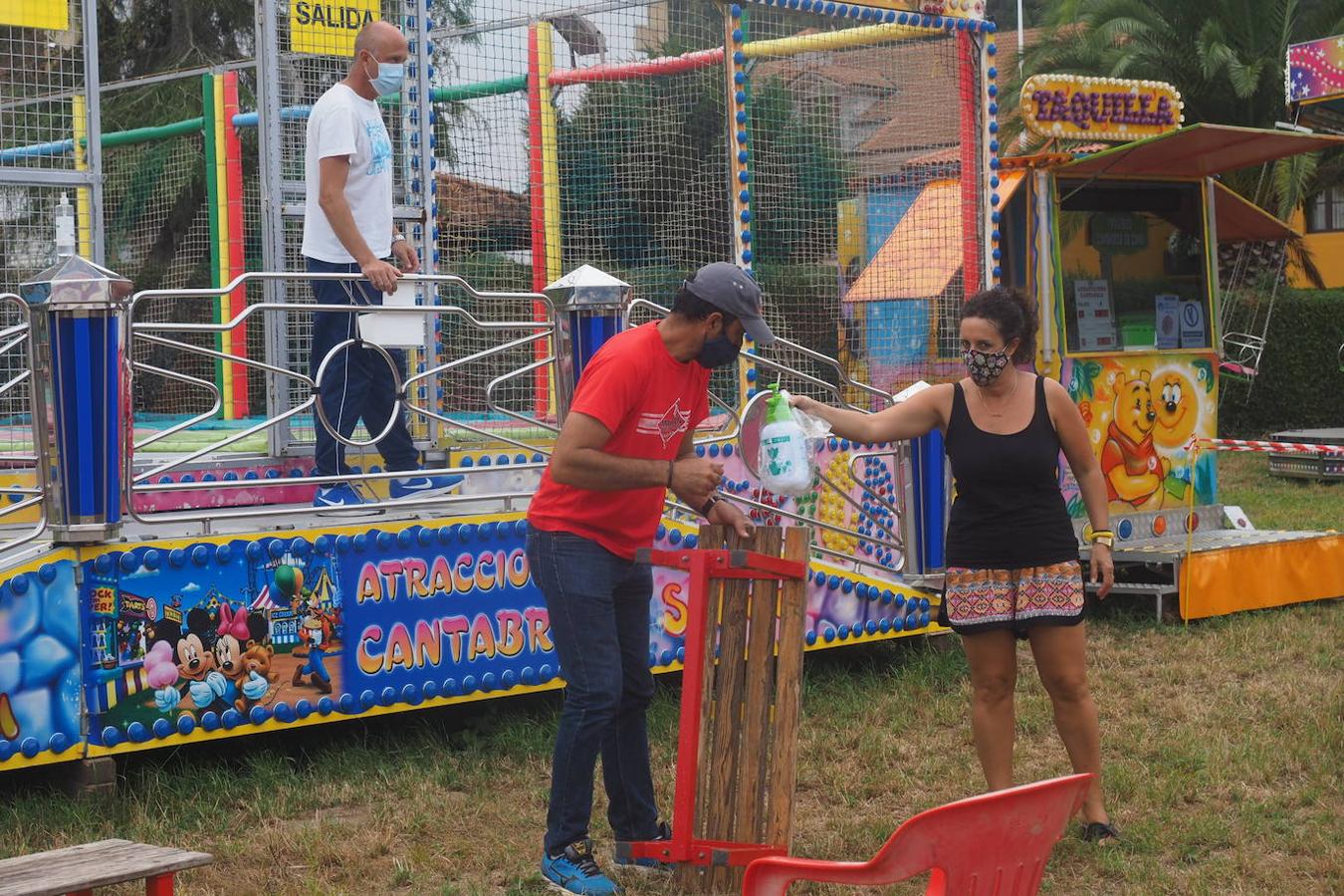 Fotos: Carruseles infantiles en Argoños por las fiestas