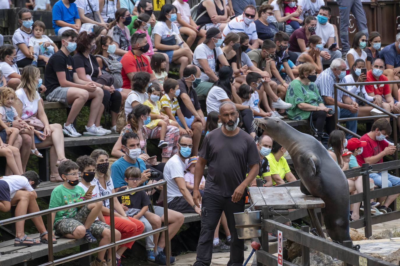 Fotos: Cabárceno, hasta la bandera