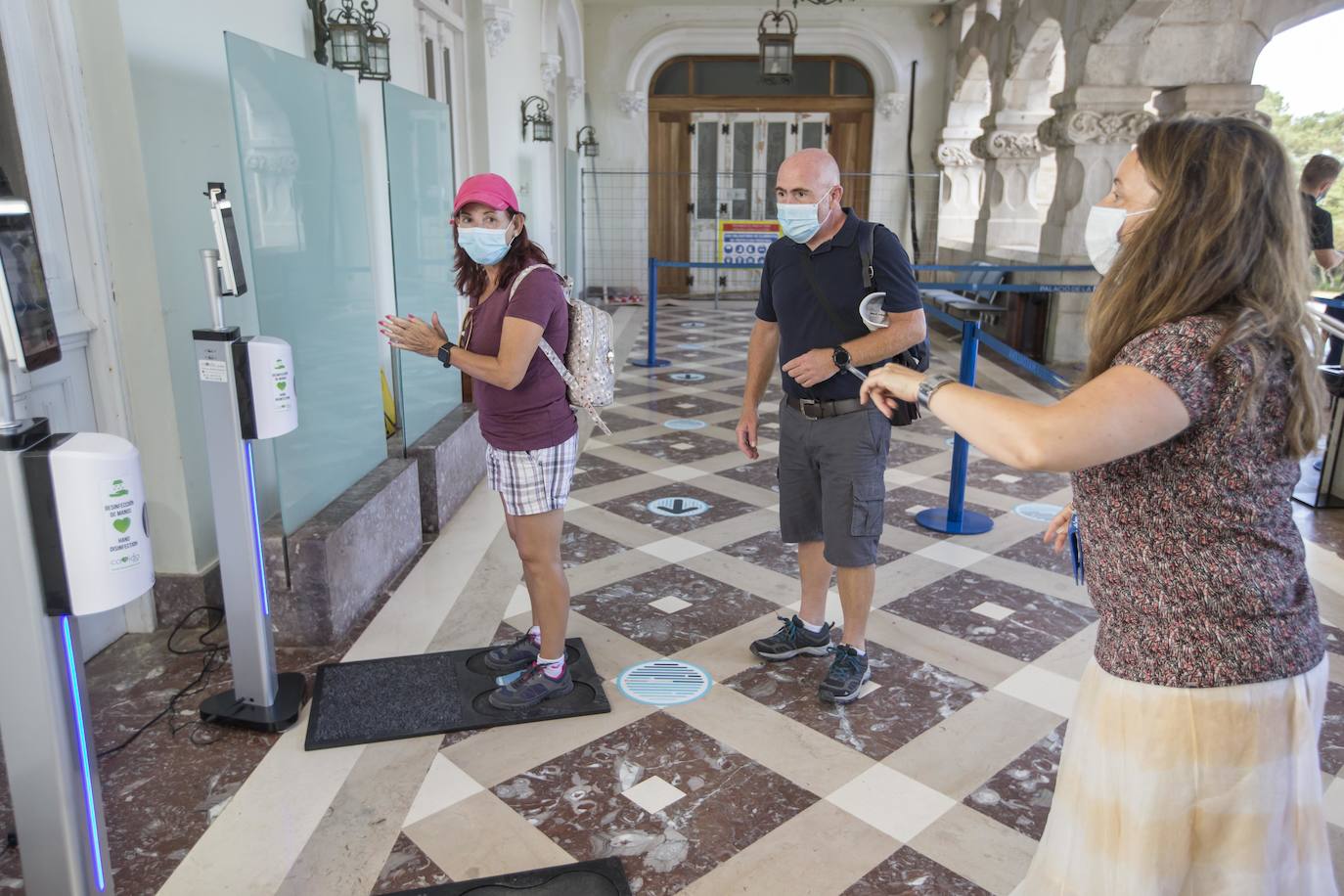 Fotos: Visitas seguras al Palacio de La Magdalena