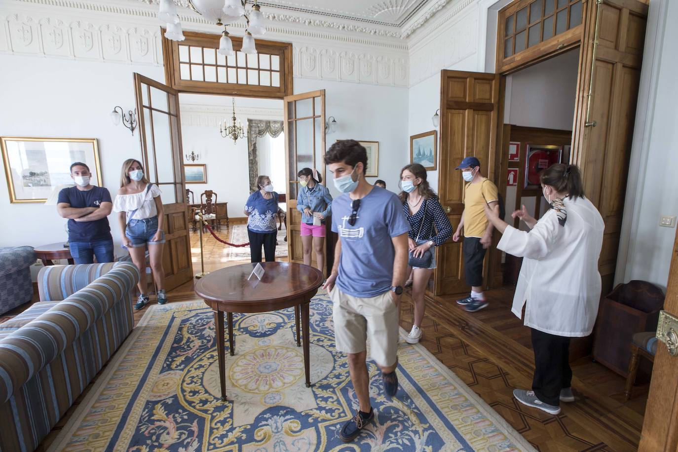 Fotos: Visitas seguras al Palacio de La Magdalena