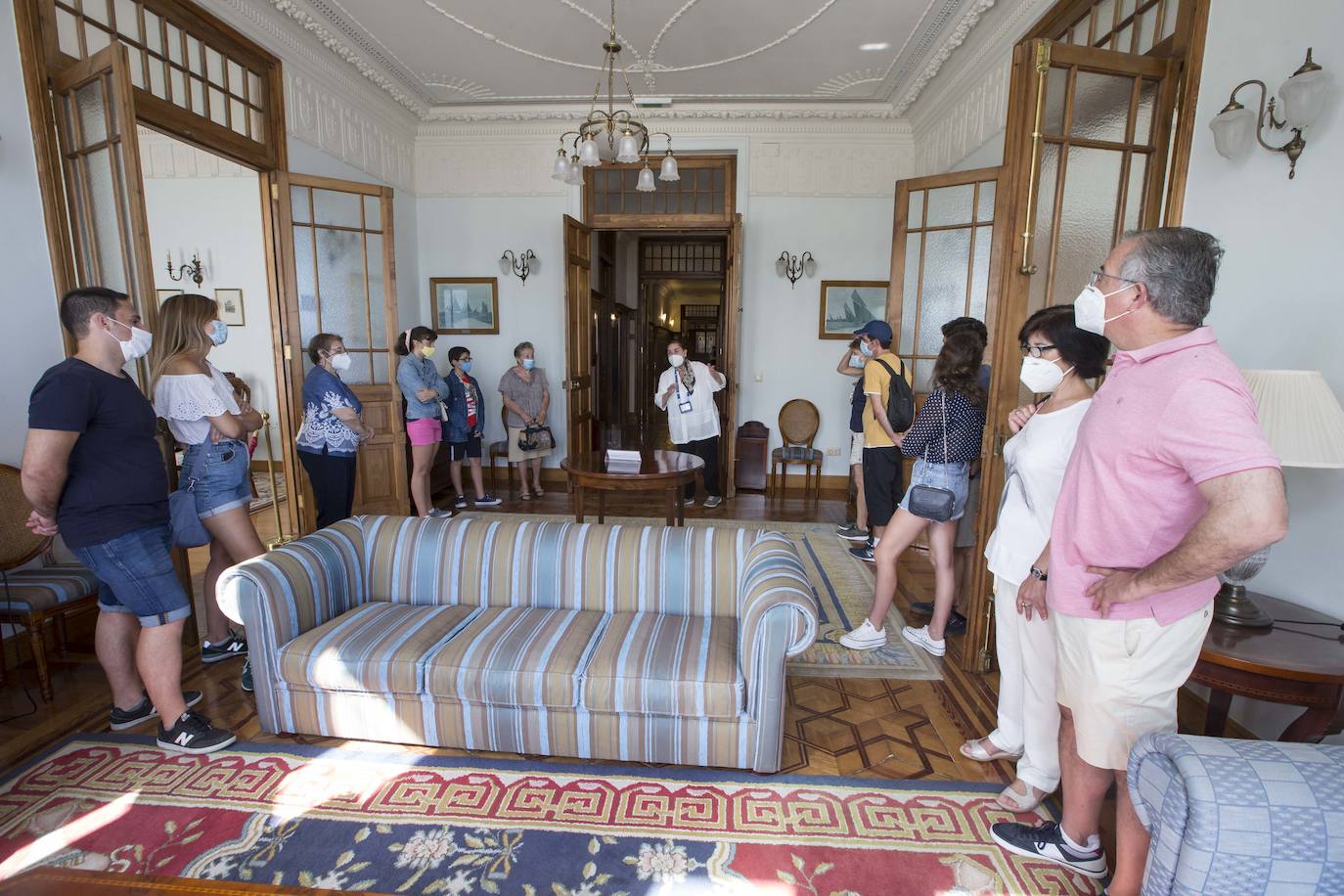 Fotos: Visitas seguras al Palacio de La Magdalena