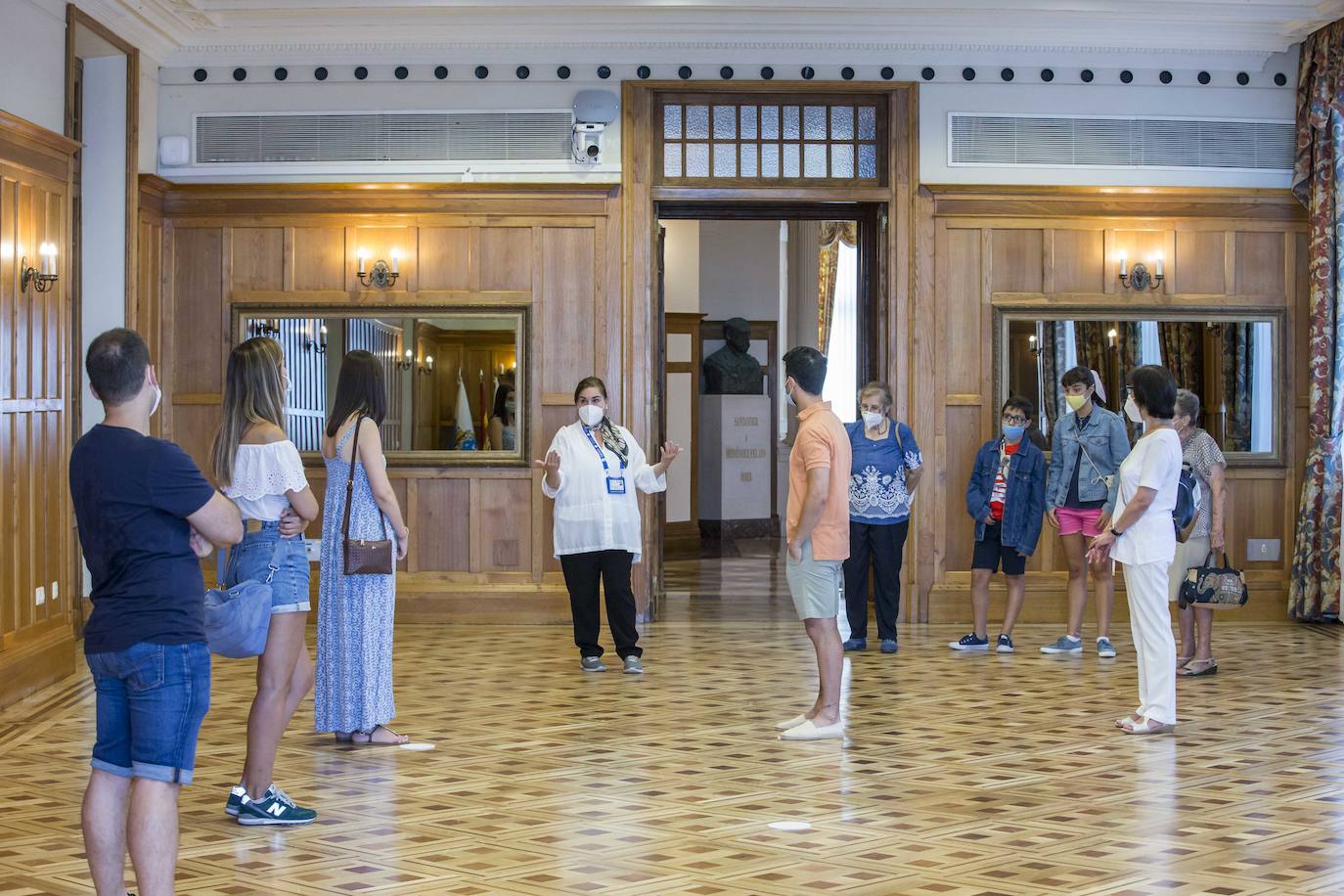 Fotos: Visitas seguras al Palacio de La Magdalena