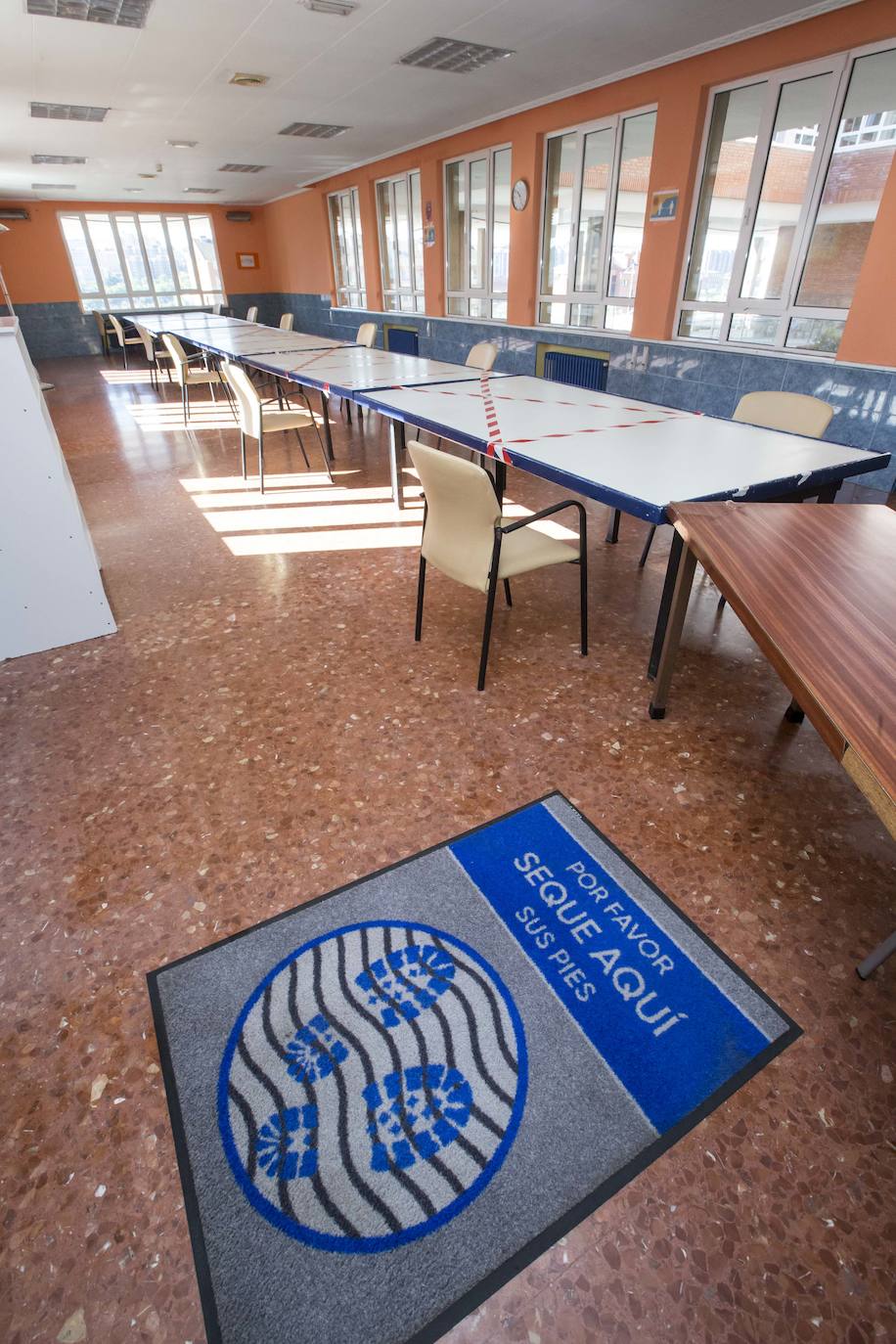 Fotos: Estricto protocolo sanitario en el Centro Hospitalario Padre Menni