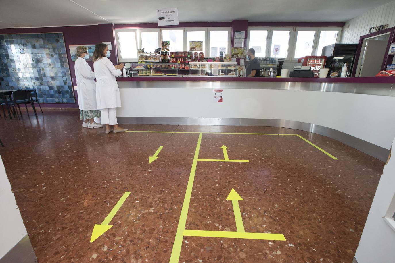 Fotos: Estricto protocolo sanitario en el Centro Hospitalario Padre Menni