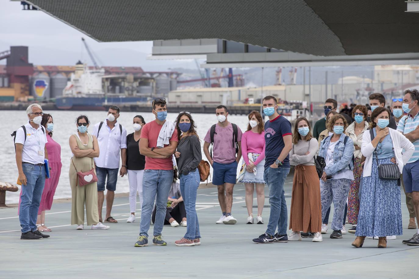 Santander repleto de Turistas