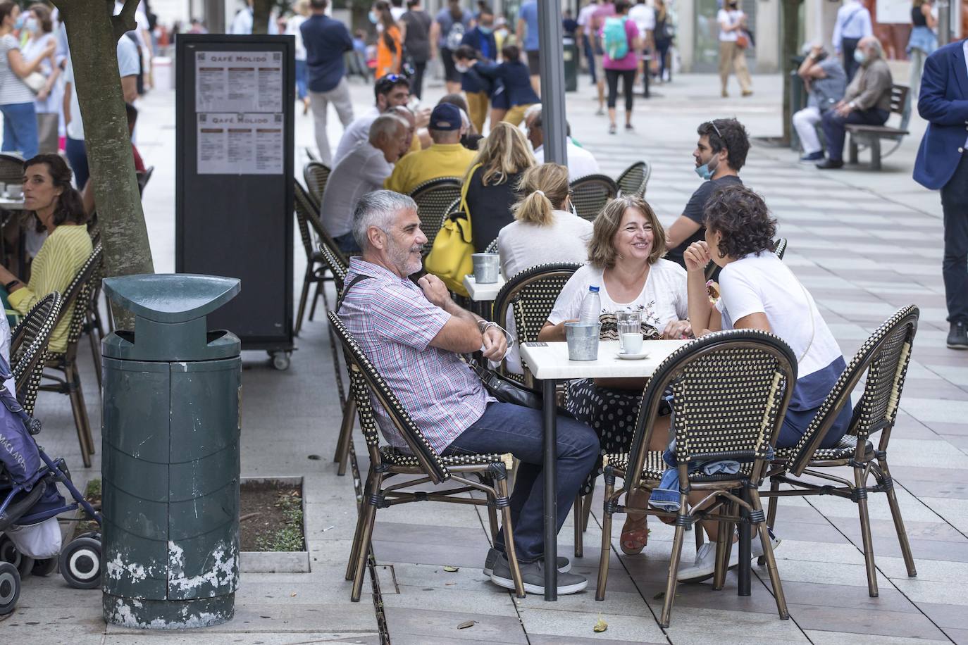 Santander repleto de Turistas