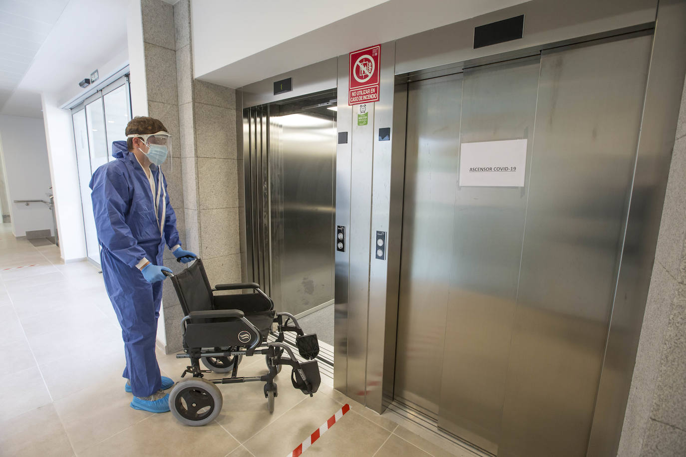 Fotos: La residencia de Suances para los ancianos con Covid