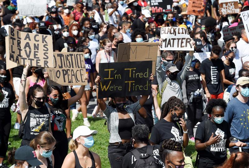 Fotos: La marcha contra el racismo en Washington, en imágenes