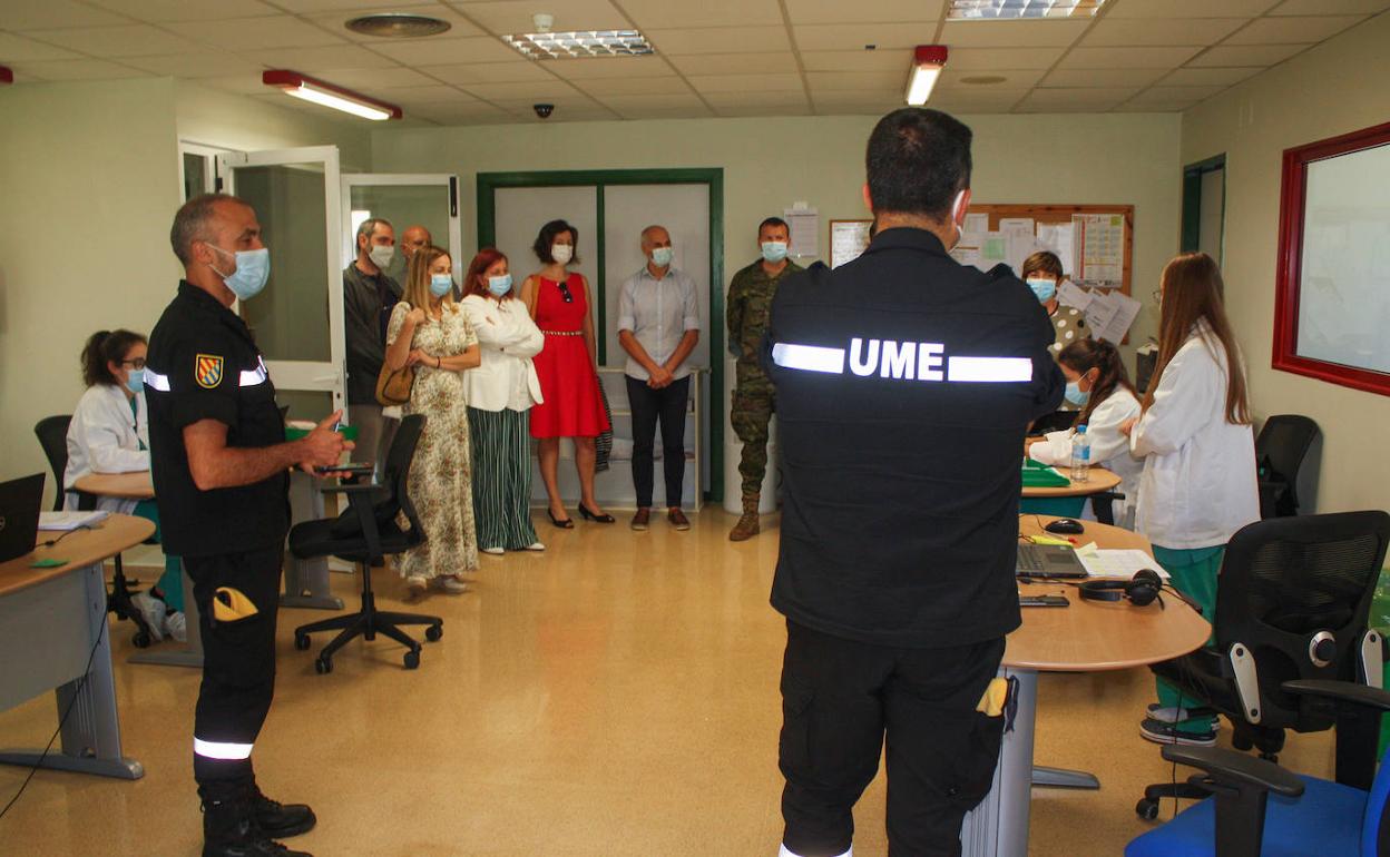 Sanidad y la UME planifican el refuerzo de rastreadores en Cantabria