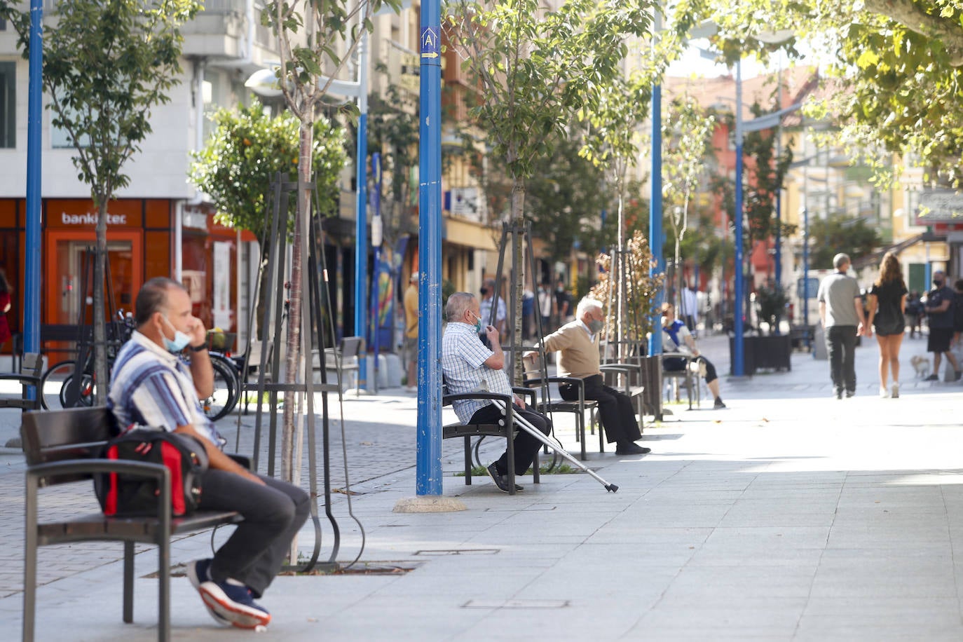 Sin turistas y con muy poca gente en la calle, así ha trasncurido la primera jornada