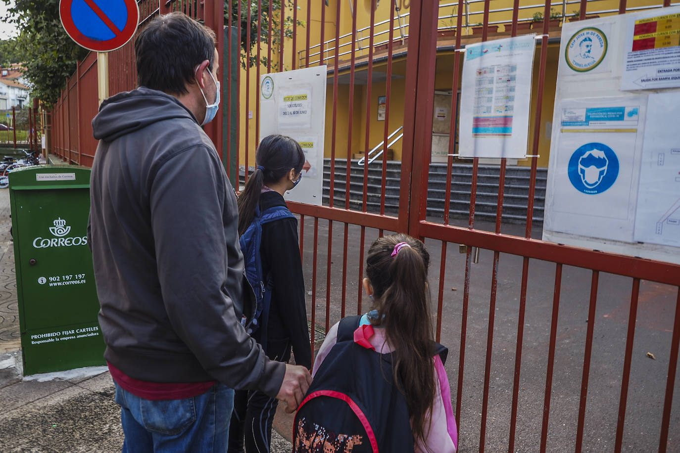 Así ha sido la 'vuelta al cole' en Torrelavega.