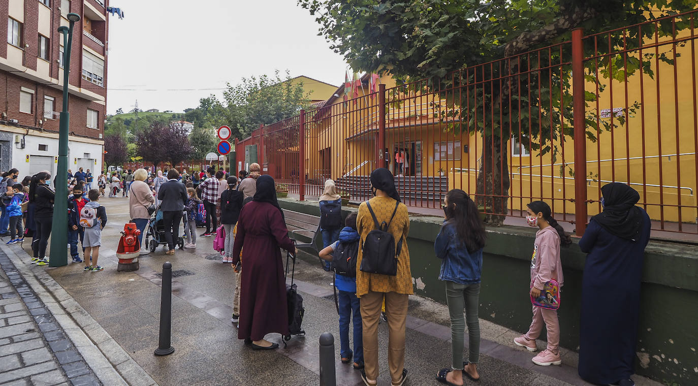 Así ha sido la 'vuelta al cole' en Torrelavega.