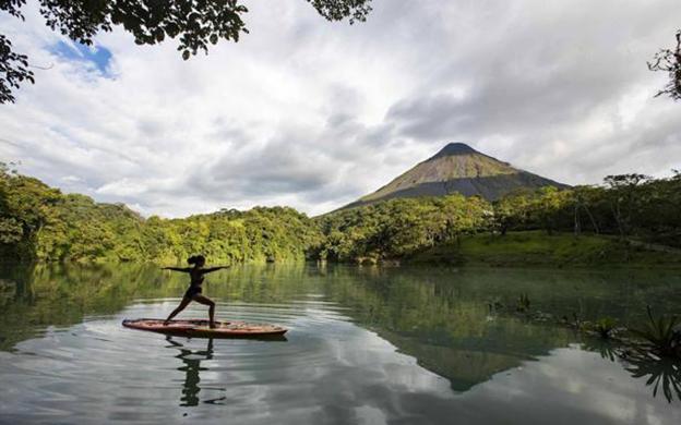 Momento zen en Costa Rica.