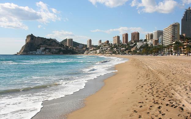 Benidorm, destino mítico de los jubilados.