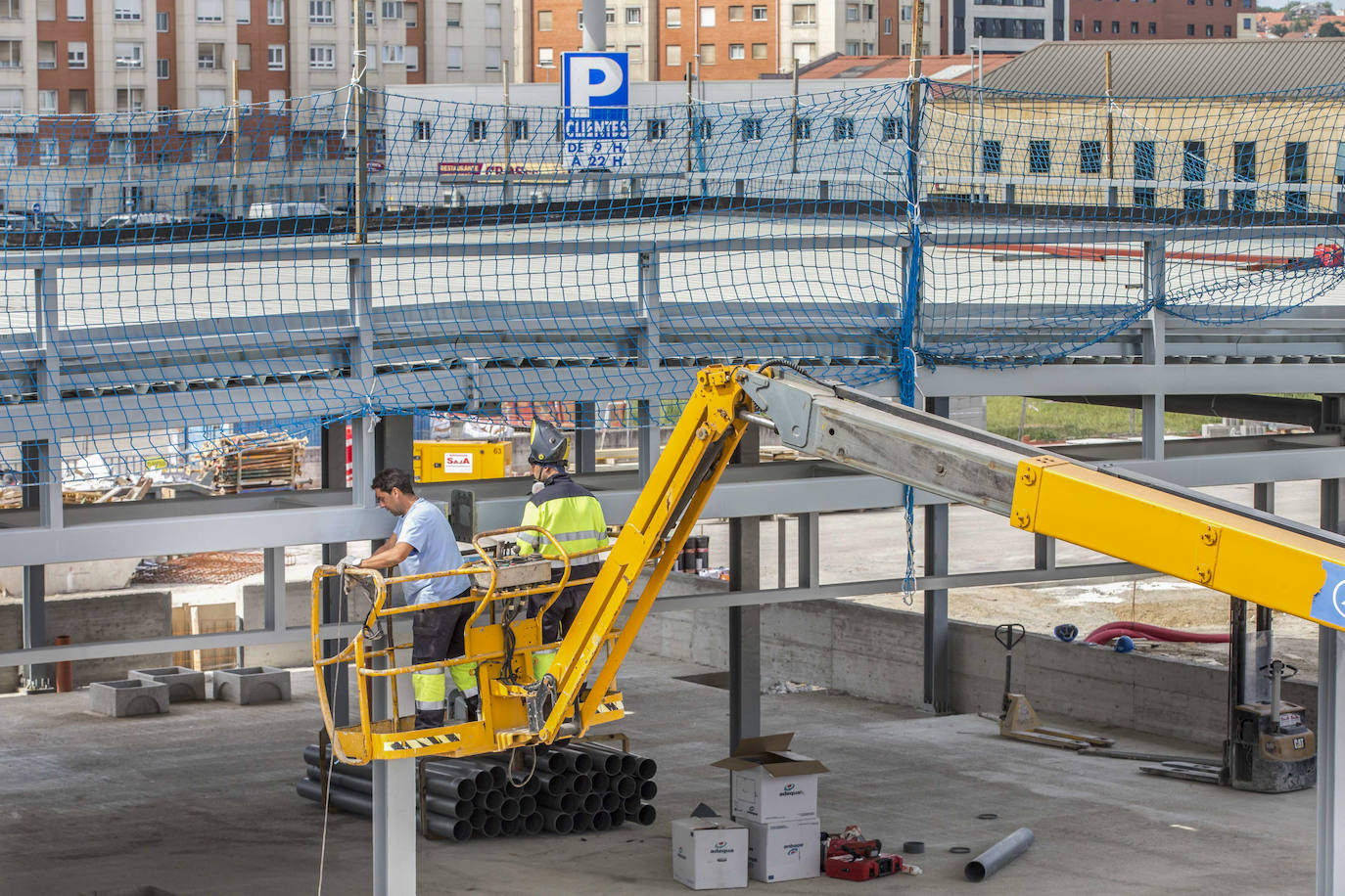 Fotos: Avanzan las obras