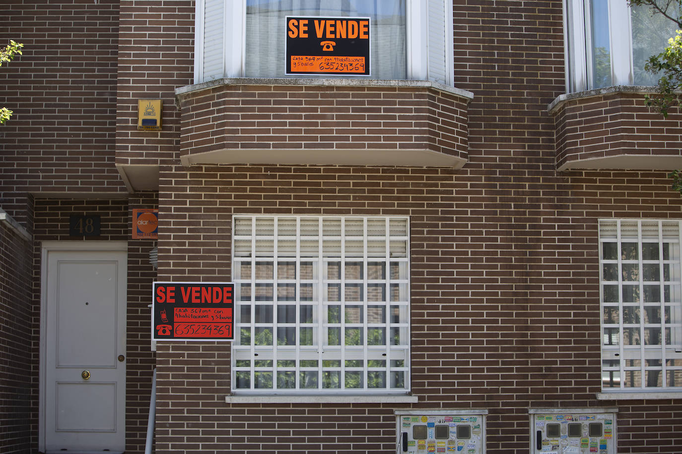 Carteles de 'se vende' 