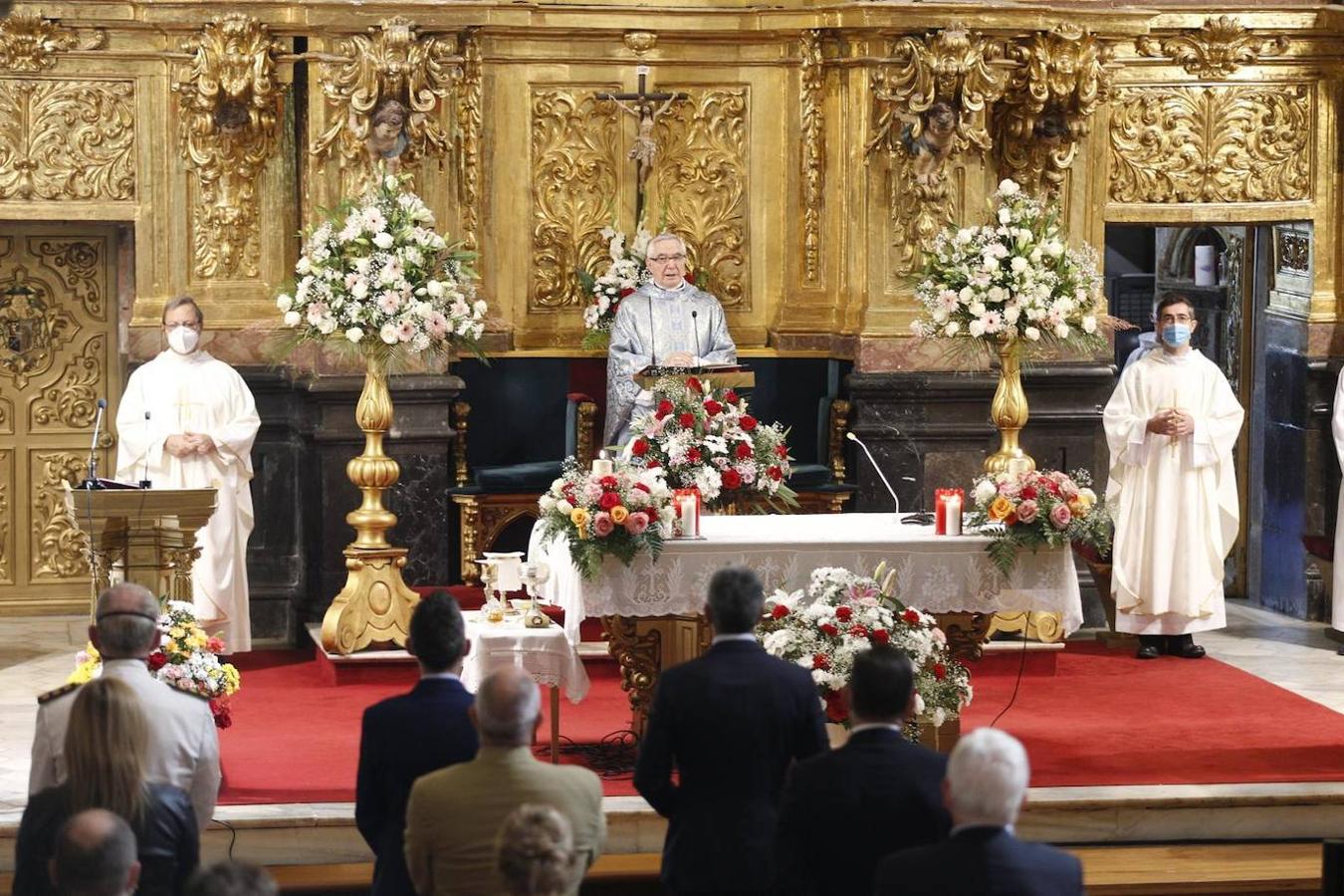 La celebración de la Bien Aparecida ha sido distinta en el santuario de Hoz de Marrón, con restricciones, medidas de seguridad y aforos limitados, pero no vacía de fieles, que han acudido en mayor número del esperado.